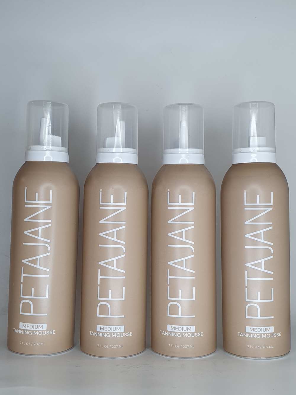 Petajane Medium Tanning Mousse - Bronze Shade (Pack Of 4)